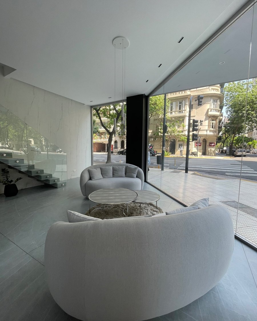 Living de departamento a estrenar
